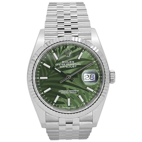 rolex date just palm dial|Rolex Datejust 36 126234.